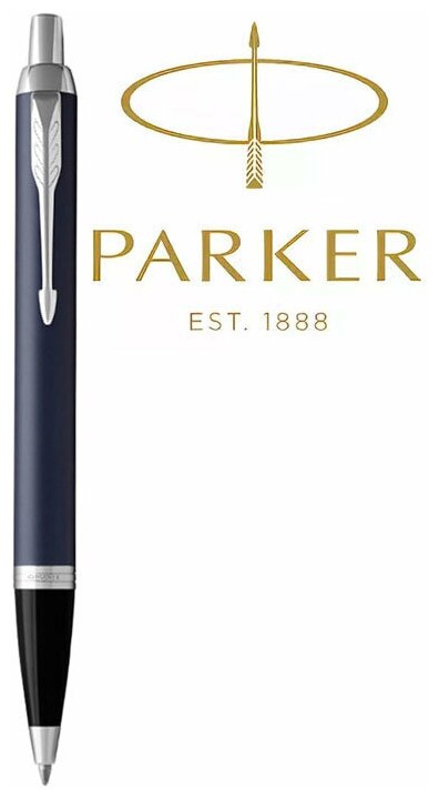 Parker Шариковая ручка Parker IM Matte Blue CT