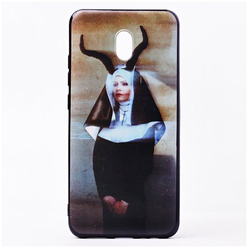 фото Чехол-накладка sc170 для xiaomi redmi 8a (003) (рисунок) без бренда