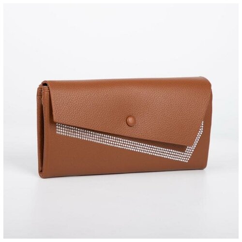 фото Кошелек жен 06-01-01 18.5*3*9. 3 отд. 2 отд/молния. д/карт. д/монет. бежевый 6924397 сима-ленд