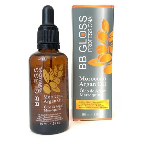 BB Gloss Moroccan Argan Oil аргановое масло для волос 50 мл