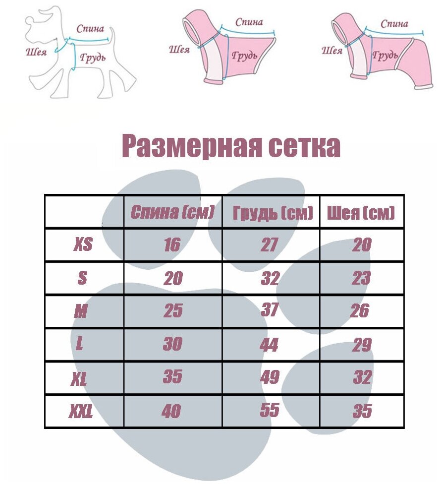 Комбинезон для собак мелких пород "Котик" S (20 см) - фотография № 6