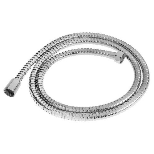 Душевой шланг ZEIN Z48PS 150 см цинковые гайки 12 латунная втулка нержавеющая сталь 330₽