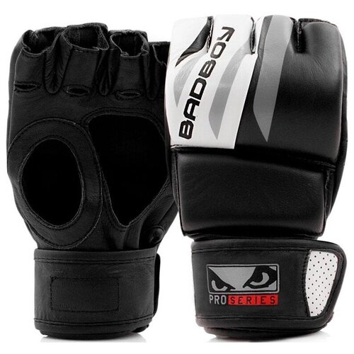 фото Перчатки для мма bad boy pro series advanced mma gloves- black/white l/xl