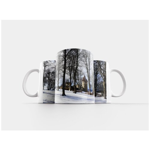 фото Кружка "зима, снег, дерево" 320 мл lotsprints