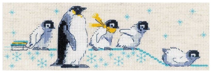 Набор Пингвинчики 24х8 Риолис 1975