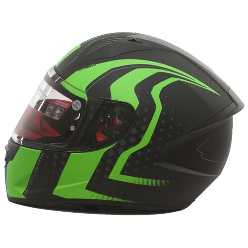 Шлем MT STINGER Warhead (L, Matt Black KAWASAKI Green)