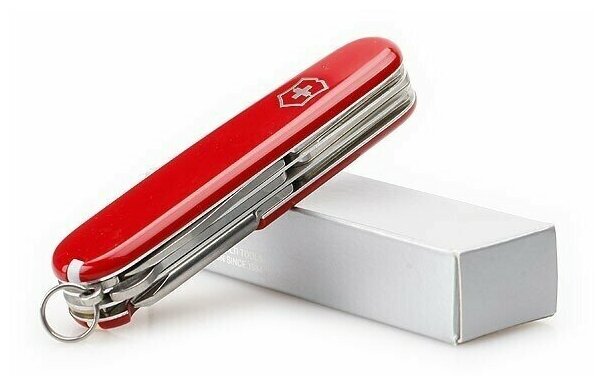 Нож перочинный Victorinox Super Tinker (1.4703) 91мм 14функций красный карт.коробка - фото №14