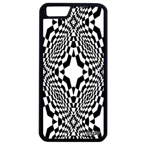 фото Ударопрочный чехол для // iphone 6s plus // "иллюзия звезда" волна дизайн, utaupia, черный