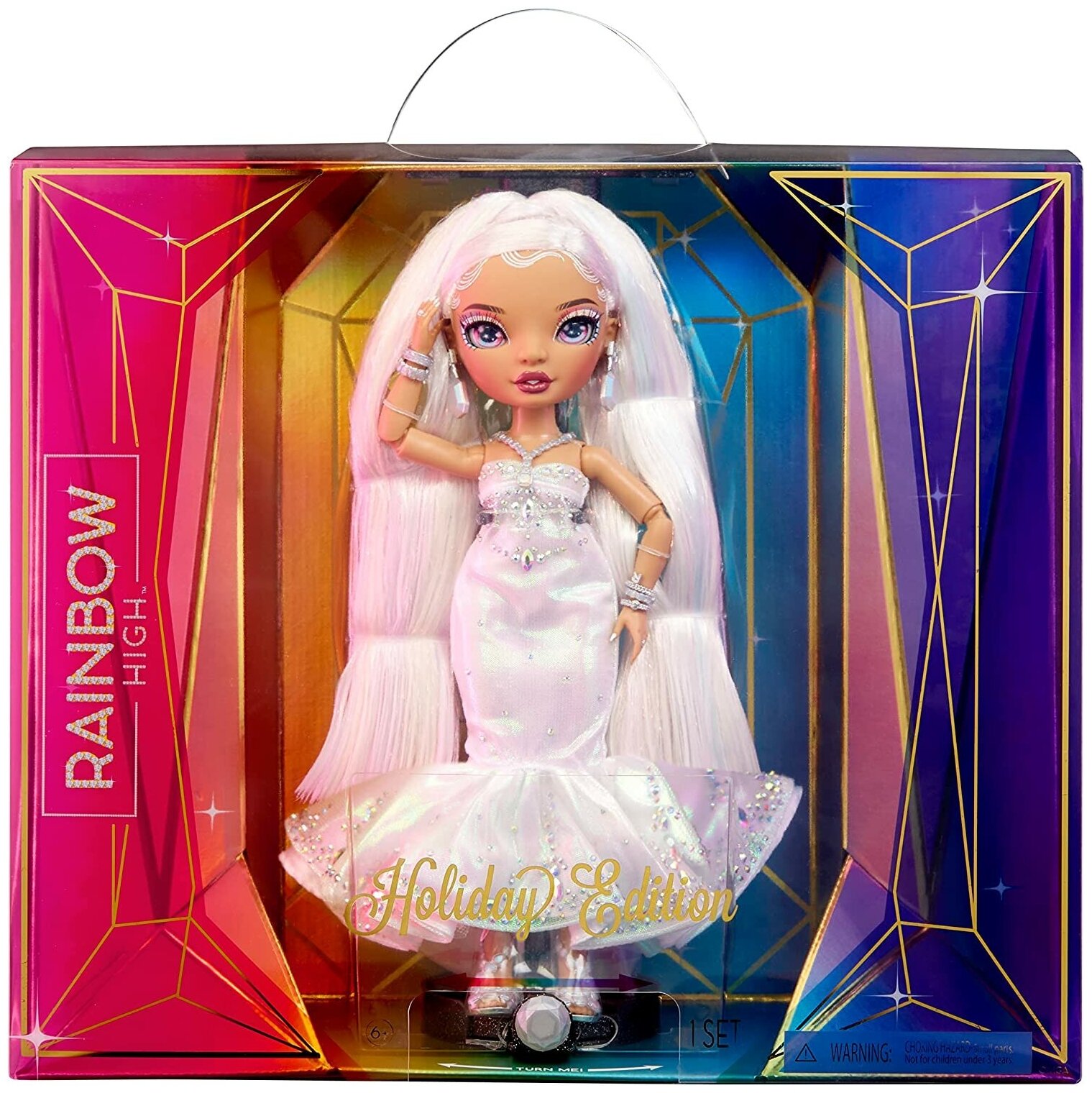 Кукла RAINBOW HIGH Roxie Grand Holiday Edition 2022, Рэйнбоу Хай Рокси Гранд, 28 см. 582687