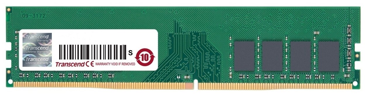 Модуль памяти Transcend 4GB U-DIMM DDR4, 3200МГц, 1Rx16 CL22 1.2V