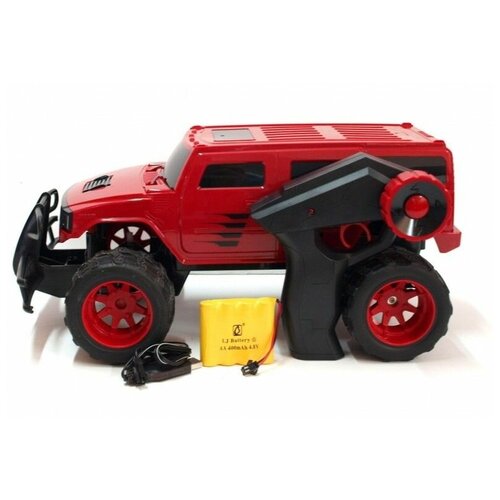 Радиоуправляемый джип Hummer красный 1:14