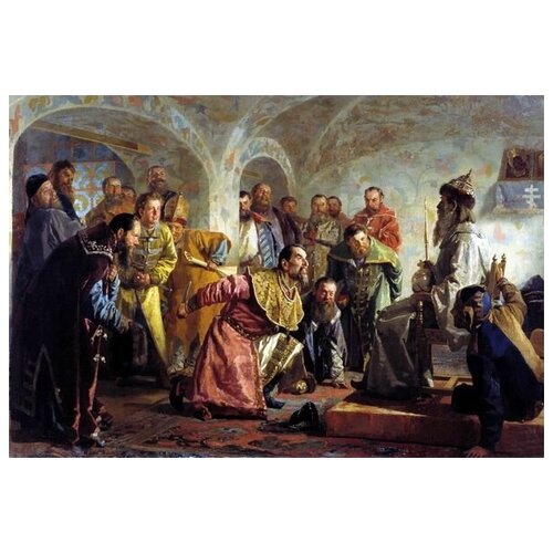 Картина княжна прасковья юсупова перед пострижением