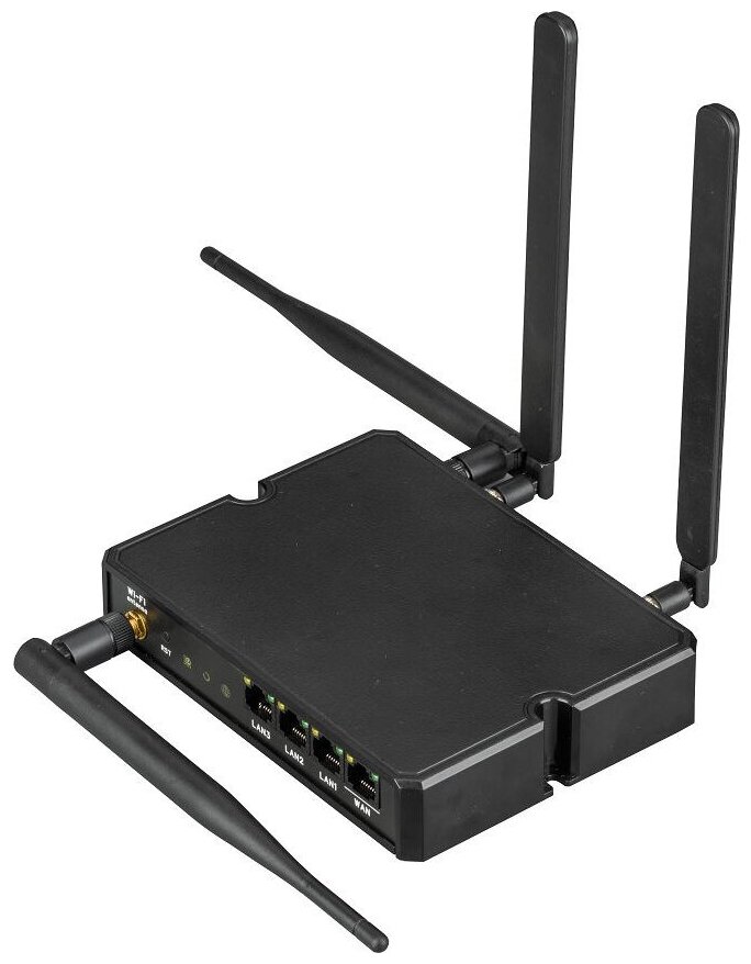 Wi-Fi роутер Триколор TR-3G/4G-router-02, N300, черный [046/91/00054231]