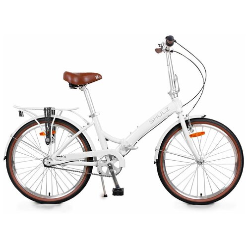 Cкладной велосипед Shulz Krabi V-brake, Цвет Белый, Размер рамы onesize