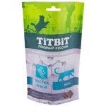 TiTBiT 60г хрустящие подушечки для кошек с мясом утки для чистки зубов Арт.44216 - изображение