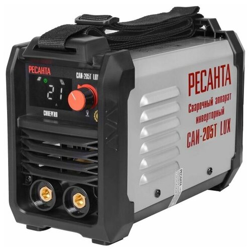 Сварочный аппарат Ресанта САИ 205Т LUX 205 ампер комплект кабелей 1069000₽