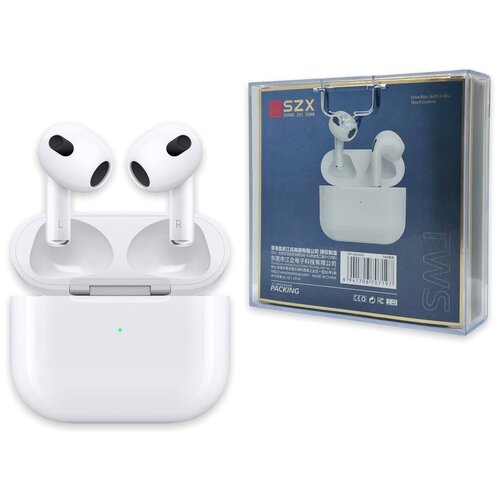 Беспроводные Bluetooth TWS наушники Broadchurch SZX Airplus12 Original series iOS и Android белый 196900₽