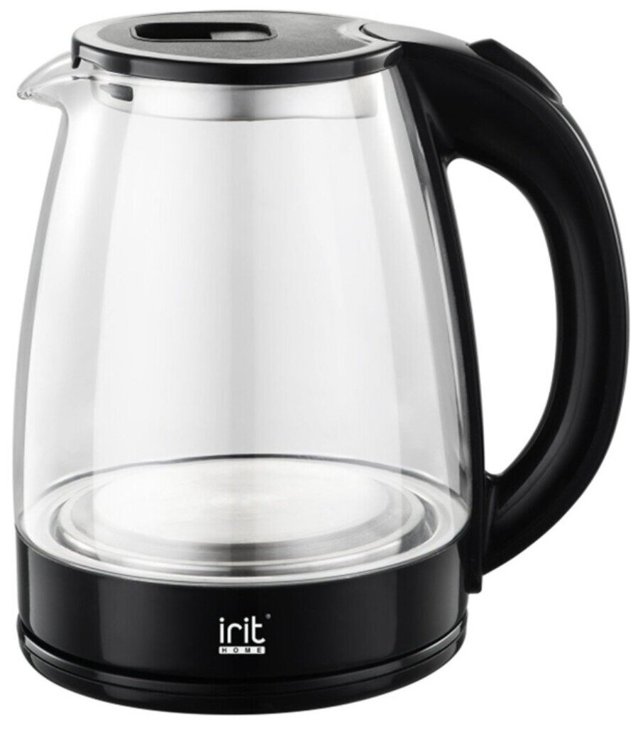 Чайник электрический Irit Ir-1910, стекло, 1.8 л, 1500 Вт, белый Irit 9749206 купить на Агронома.ру - фотография № 1