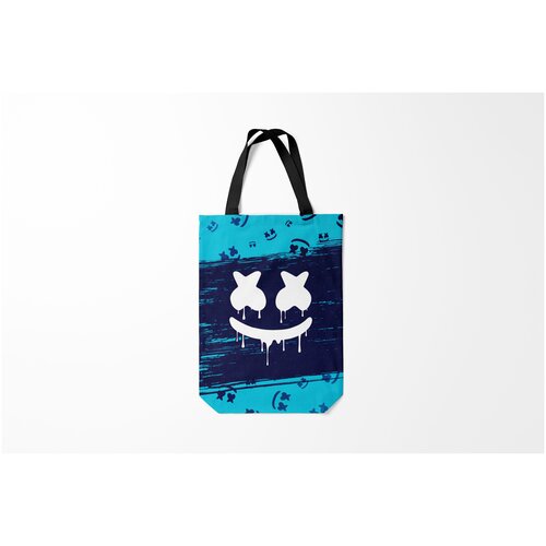 фото Сумка-шоппер / 31х42 см / разная музыка / marshmello маршмеллоу burnettie