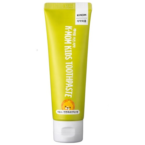 Зубная паста K-MOM Kids Toothpaste, 50 г, зеленый