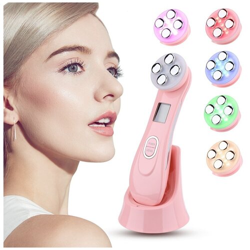 Косметологический портативный RF радиочастотный аппарат для чистки лица и омоложения кожи против морщин прыщей черных точек и высыпаний 357000₽