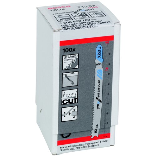 фото Набор пилок для ручного лобзика bosch 2608638700 100 шт.