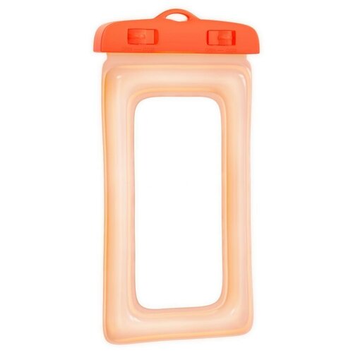 фото Чехол gsmin air max waterproof водонепроницаемый для мобильных телефонов с воздуховыми краями (160х80мм) (оранжевый)