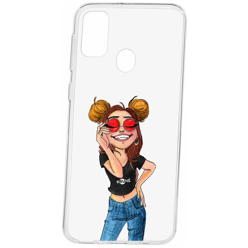фото Чехол на samsung galaxy m30s / m21 kruche print smiling / чехол для samsung / чехол с рисунком / чехол с принтом / чехол для самсунг / чехол для самсунг / бампер на гелакси / чехол накладка для гэлэкси / противоударная накладка для samsung galaxy / защита для galaxy / защита на samsung / cиликоновый чехол для samaung galaxy / пластиковый чехол на самсунг / защитный чехол для самсунг / чехольчик / защита телефона / ударопрочный чехол / галакси кruче
