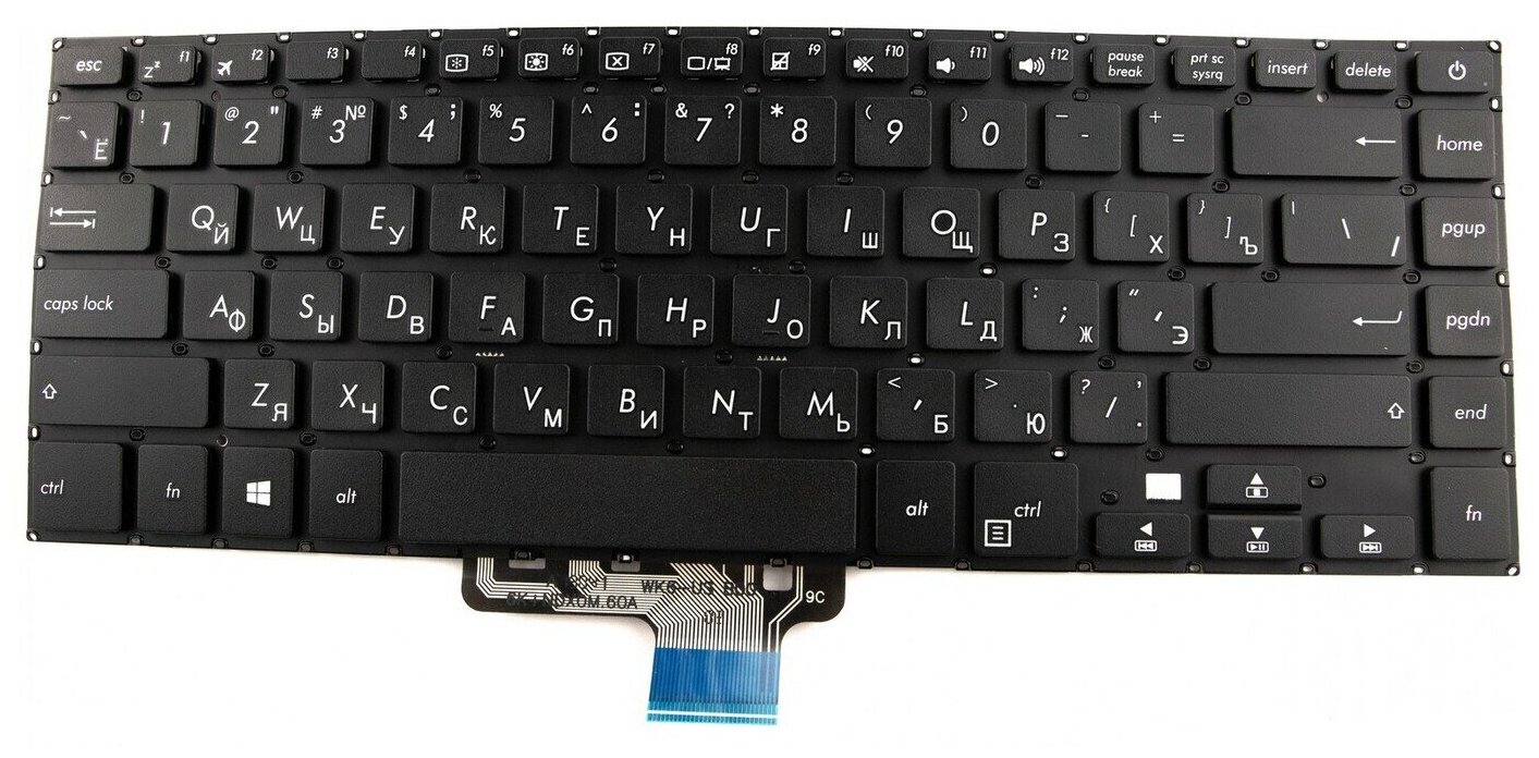 Клавиатура для ноутбука Asus UX510UX PN: 0KNB0-4129RU00, AEXKEU00010, 9Z. NDXSQ.60R