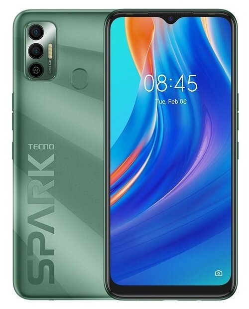 Смартфон Tecno (KF6m) SPARK 7, 2+32GB Spruce green