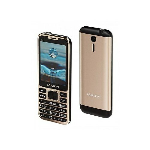 Мобильный телефон MAXVI X10 AQUA BLUE (2 SIM)