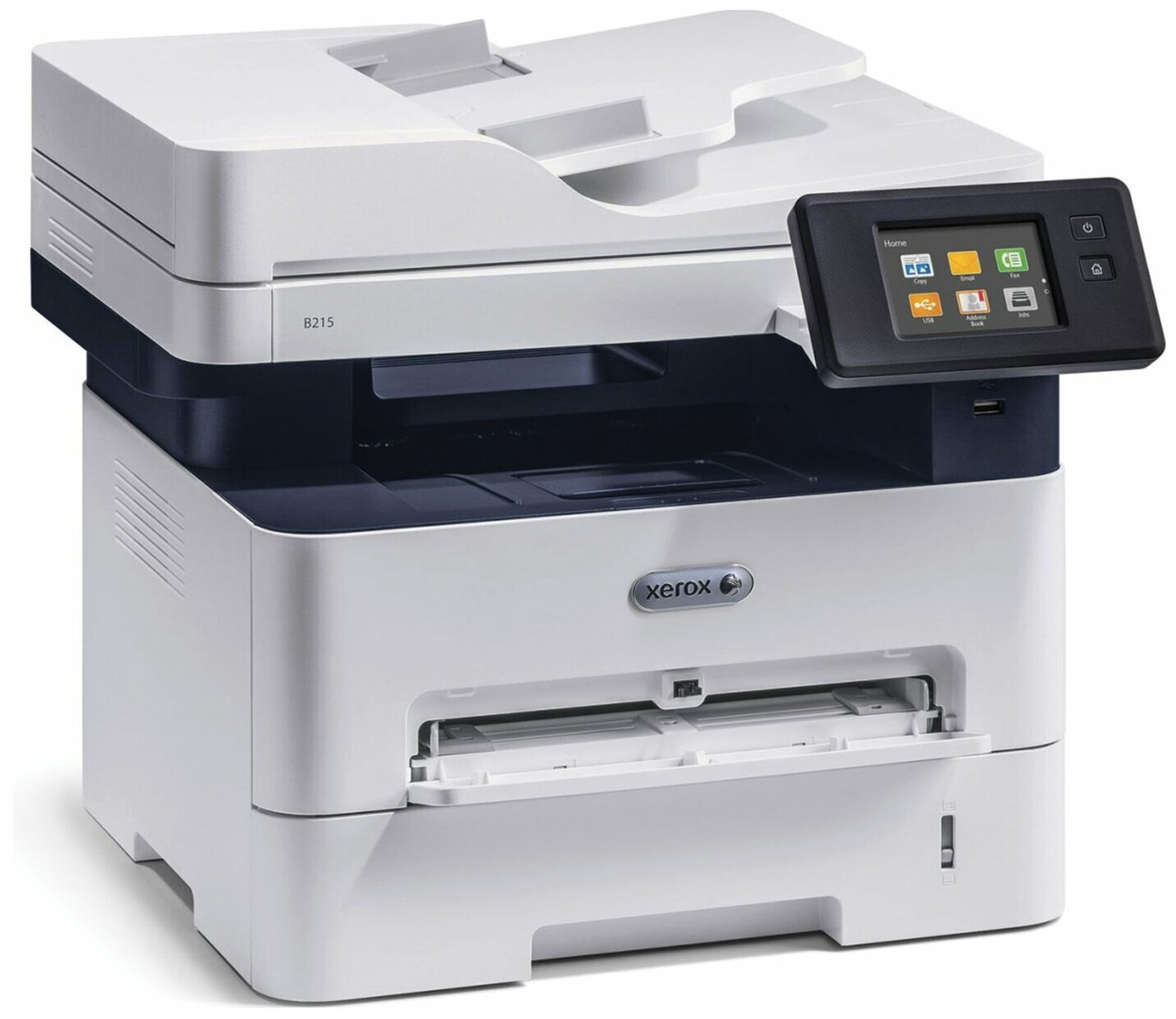 МФУ лазерное XEROX B215 4 в 1 А4 30 стр мин 30000 стр мес дуплекс сетевая карта АПД Wi-Fi