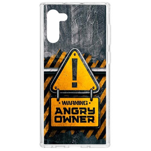 фото Чехол на samsung galaxy note 10 kruche print angry owner / чехол для samsung / чехол с рисунком / чехол с принтом / чехол для самсунг / чехол для самсунг / бампер на гелакси / чехол накладка для гэлэкси / противоударная накладка для samsung galaxy / защита для galaxy / защита на samsung / cиликоновый чехол для samaung galaxy / пластиковый чехол на самсунг / защитный чехол для самсунг / чехольчик / защита телефона / ударопрочный чехол / галакси кruче