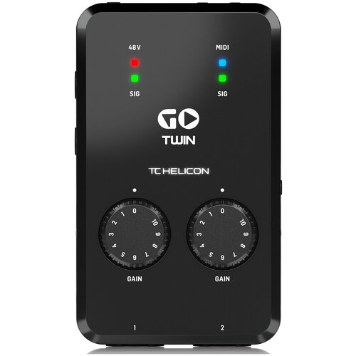 Внешняя звуковая карта Tc helicon GO TWIN