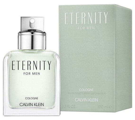 Мужская туалетная вода Calvin Klein Eternity For Men Cologne, 100 мл