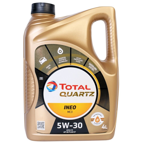 Total 5w30 Quartz Ineo Mc3 (4l)_масло Моторное! Синт Api Sn/Cf, Vw 505 01/502 00, Gm-Ll-B-025 Total арт. 11190501