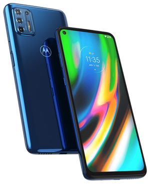 Смартфон Motorola Moto G9 Plus 4/128 ГБ, Dual nano SIM, синий