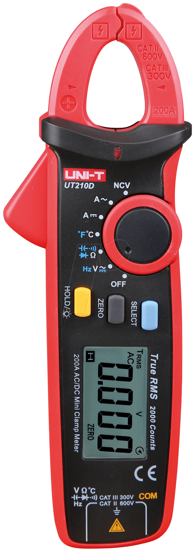 фото Клещи токовые UT-210D UNI-T 13-0008