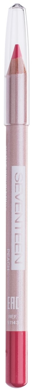 Карандаш для губ устойчивый Seventeen Longstay Lip Shaper т.30 Peach 1,14 г