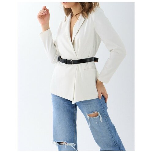 фото Ремень жен 05-01-03-01, 3*0,3*115 см, винт, пряжка т-металл, черный rusexpress