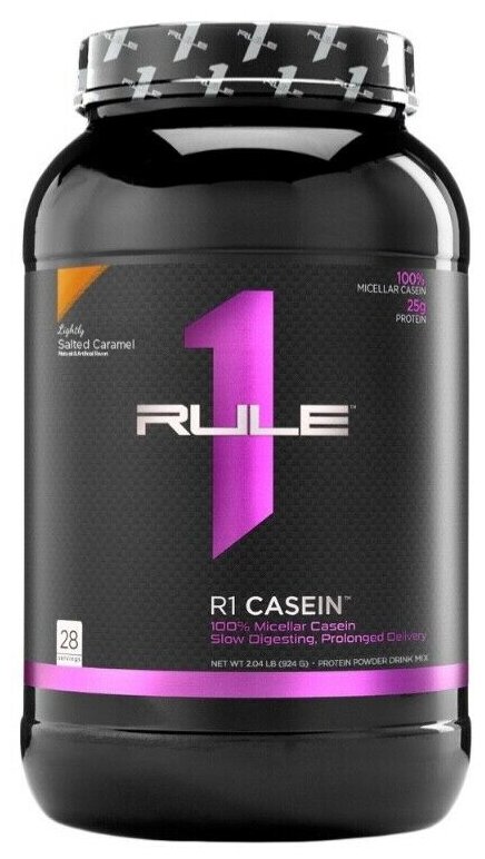 RULE ONE Casein    900  (Lightly Salted Caramel)