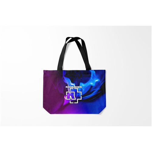 фото Сумка-шоппер / 46х35 см / рок / rammstein burnettie