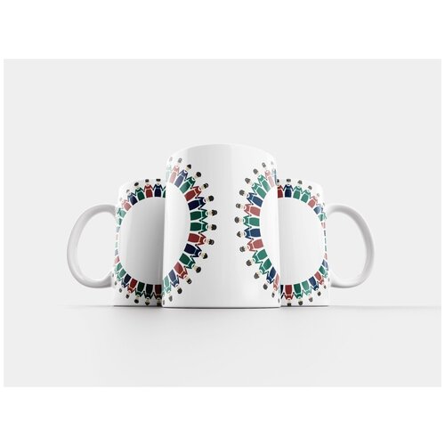 фото Кружка "цветочный, цветы, рамка" 320 мл lotsprints