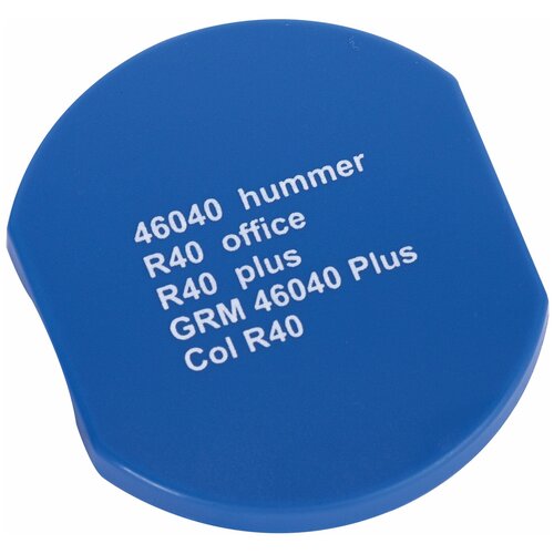 подушка сменная диаметр 40 мм синяя для grm r40plus 46040 hummer colop printer r40 171000011 Штемпельная подушка GRM диаметр 40 мм, 1 шт.