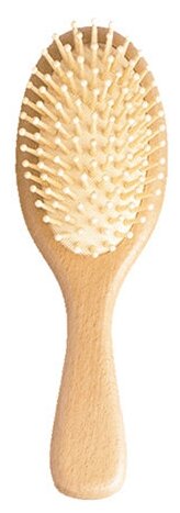 Расческа для волос LADY PINK BASIC деревянная средняя (из бука)