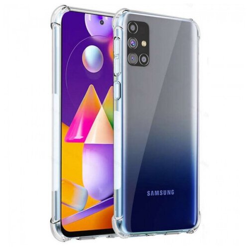 King Kong Противоударный прозрачный чехол для Samsung Galaxy M31s с защитой углов king kong противоударный прозрачный чехол для samsung galaxy a51 с защитой углов