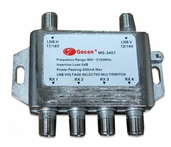 Мультисвич радиальный Gecen 2x4 MS-2401 238900₽
