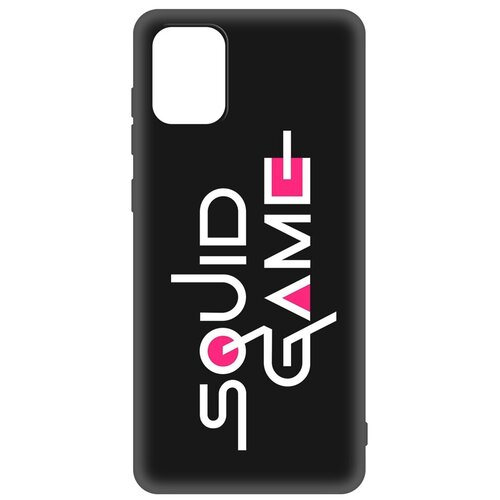 фото Чехол-накладка krutoff soft case игра в кальмара-лого для samsung galaxy a72 (a725) черный krutoff group,krutoff