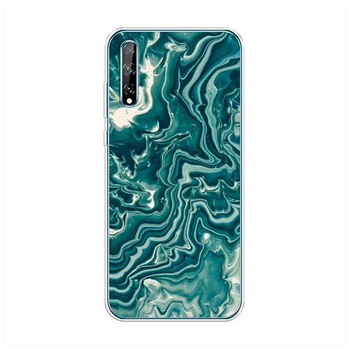 фото Силиконовый чехол "минералы 4" на huawei p smart s / хуавей п смарт с case place