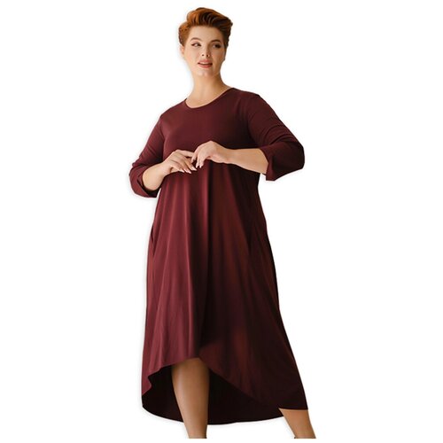Платье размер 58-60, бордовый